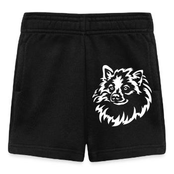 Spitz Kopf "Black Edition" - Baby Shorts - Schwarz - Vorne