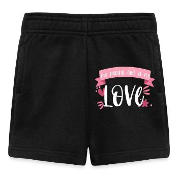 Cadeau vélo de route Sport Cyclisme - Short Bébé - noir - Devant