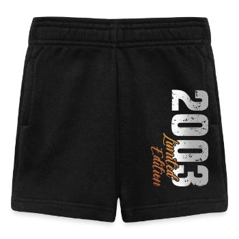 20e anniversaire 2003 Né 20 ans - Short Bébé - noir - Devant