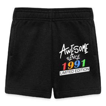 1991 - Né en 1991 - Né en 1991 - Short Bébé - noir - Devant