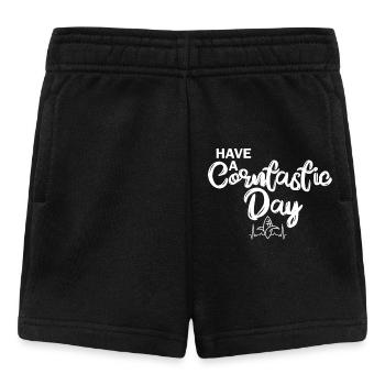 Passez une journée de corntastic - Short Bébé - noir - Devant