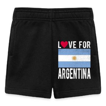 ARGENTINA flag - Baby Shorts - black - Front