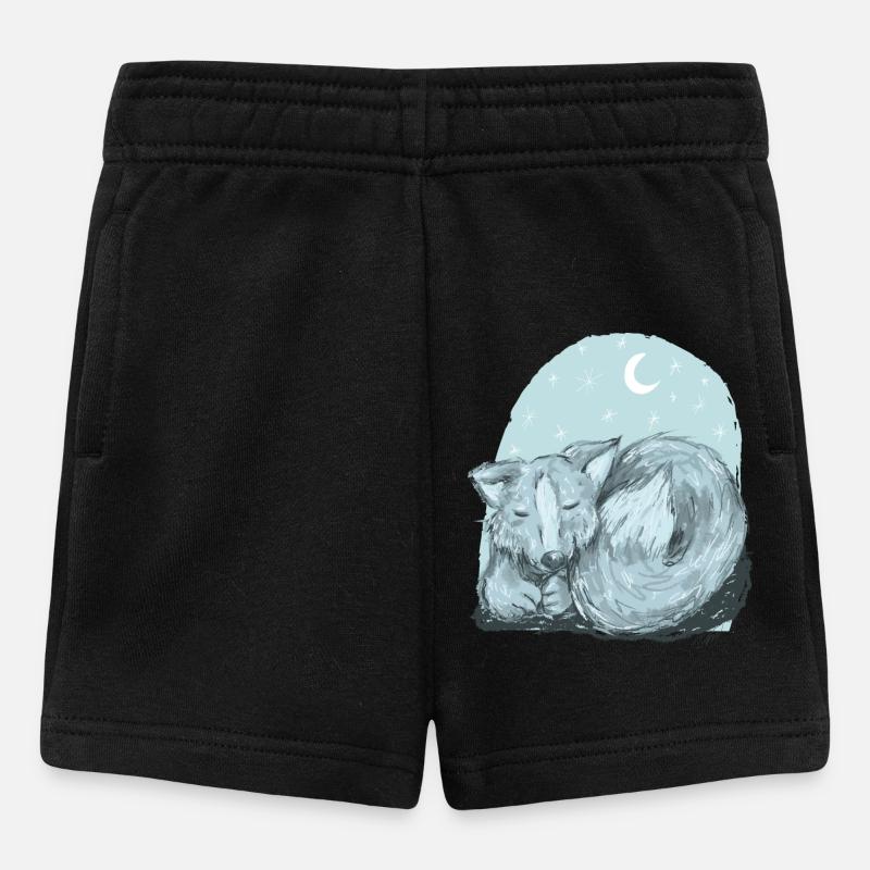 Vinja la louve - Short Bébé - noir