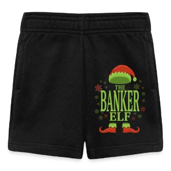 Banker Christmas Elf - Baby Shorts - black - Front