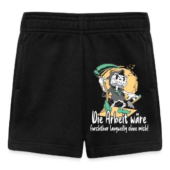 Sensenmann mit Werkzeug - Baby Shorts - Schwarz - Vorne