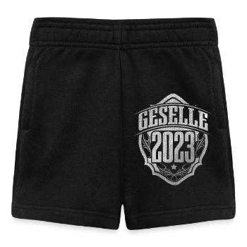 Geselle 2023 Gesellenprüfung - Baby Shorts - Schwarz - Vorne