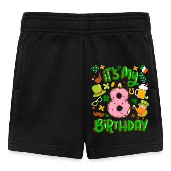 C’est mon beignet de vacances de 8 ans st. - Short Bébé - noir - Devant