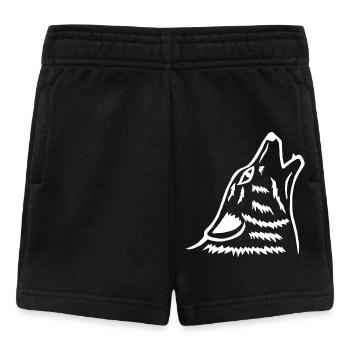 Das Heulen des weißen Wolfes - Baby Shorts - Schwarz - Vorne