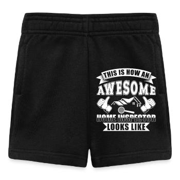 Building Inspector Gift - Baby Shorts - black - Front