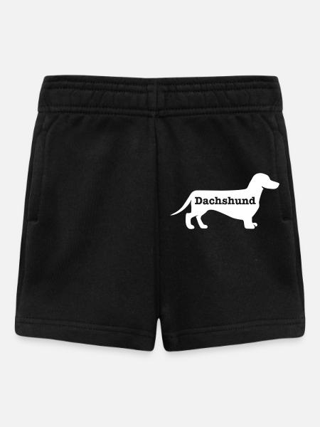 Dackel - Baby Shorts - Schwarz