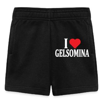 t-shirt I love Gelsomina t-shirt gift idea - Baby Shorts - black - Front