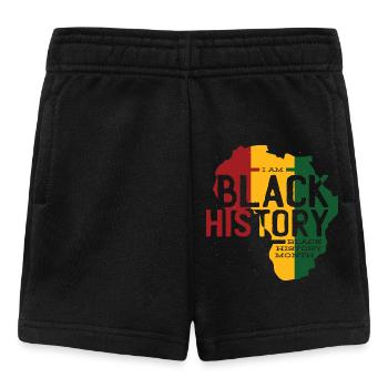 Africa Colors Histoire noire - Short Bébé - noir - Devant