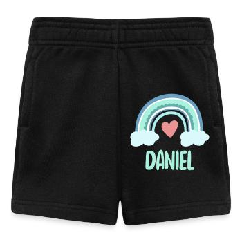 Daniel Nom Rainbow Baby - Short Bébé - noir - Devant
