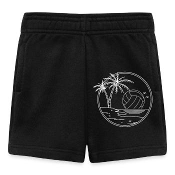 Volley-ball - Short Bébé - noir - Devant