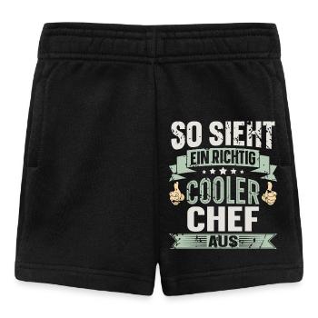 Chef - Baby Shorts - Schwarz - Vorne