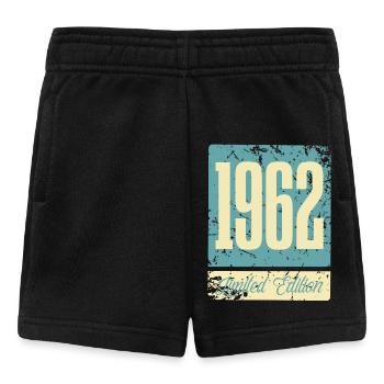 1962 Anniversaire de naissance Année de naissance - Short Bébé - noir - Devant