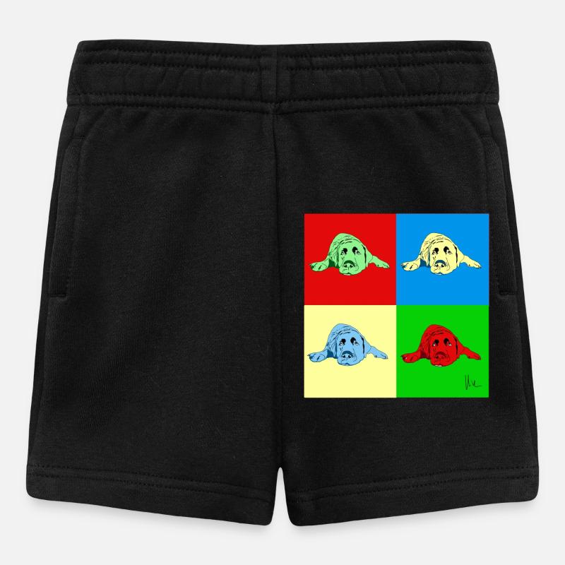Labrador - Baby Shorts - black