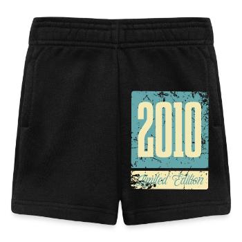 2010 Anniversaire de naissance Année de naissance - Short Bébé - noir - Devant