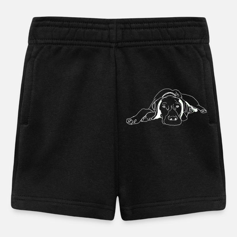 Pointer German Shorthair - Baby Shorts - black