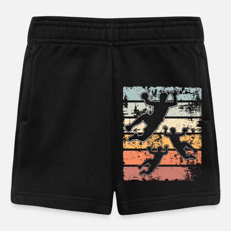Handball Handballeur - Short Bébé - noir