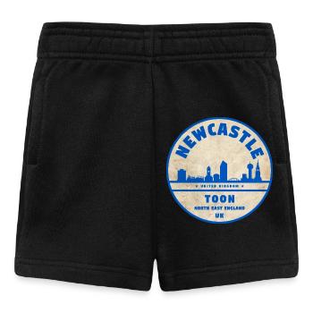 Newcastle Toon Skyline Badge - Baby Shorts - black - Front