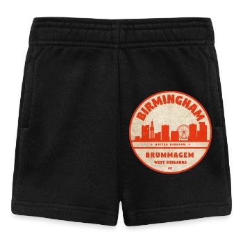 Horizon de Birmingham - Short Bébé - noir - Devant