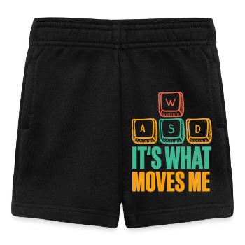 Pc Gamer Gaming WASD - Short Bébé - noir - Devant