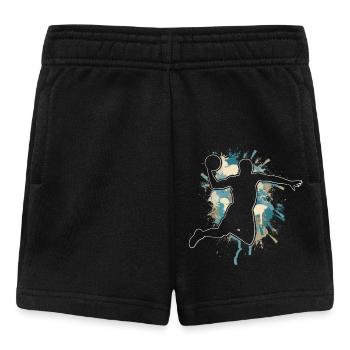 Basketball Basketballer - Baby Shorts - Schwarz - Vorne