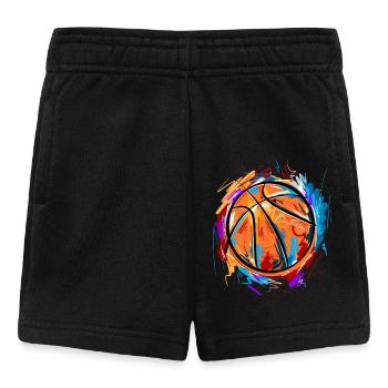 Basketball Basketballer - Baby Shorts - Schwarz - Vorne