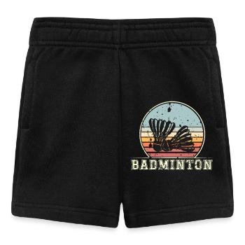 Badminton - Baby Shorts - Schwarz - Vorne