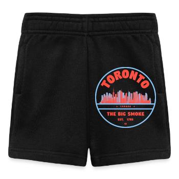 Toronto Skyline Emblem Big Smoke - Baby Shorts - Schwarz - Vorne