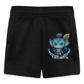 Avatar The Way of Water, cute character, navi - Baby Shorts - black - Front