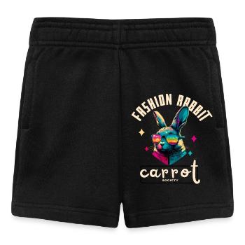 Rabbit Fashion Carpet Society - Baby Shorts - black - Front