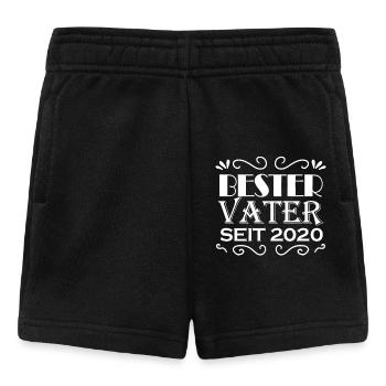 Bester Vater seit 2020 - Baby Shorts - Schwarz - Vorne