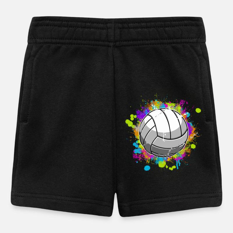 Volley-ball - Short Bébé - noir