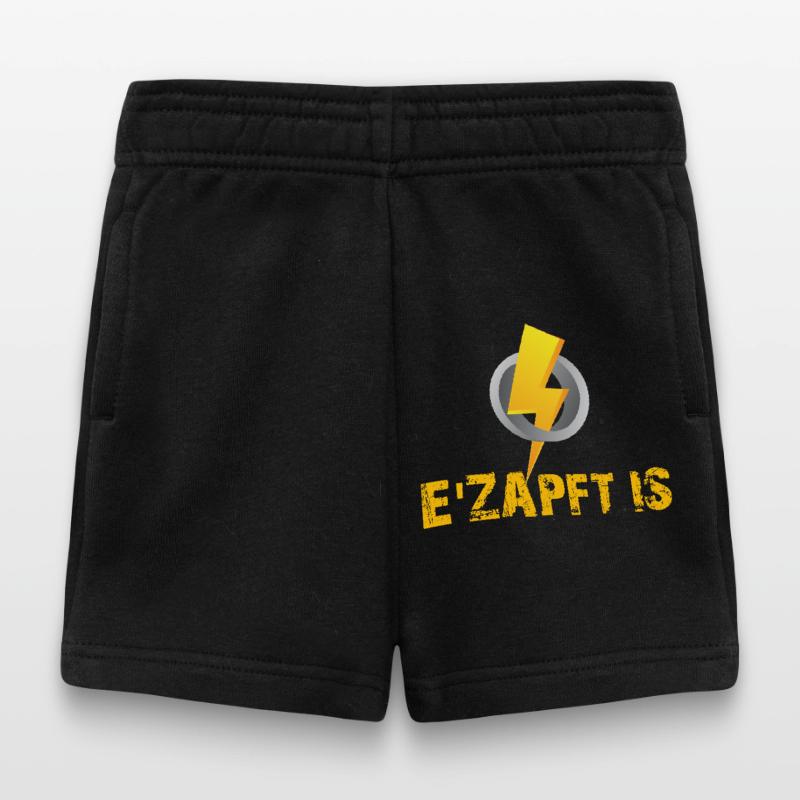 Electrifying lightning bolt design for clothing Baby Shorts