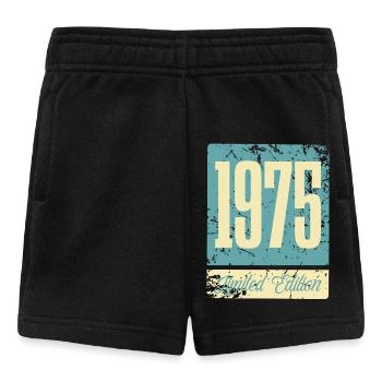 1975 Anniversaire de naissance Année de naissance - Short Bébé - noir - Devant