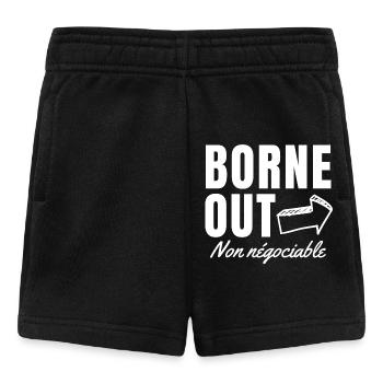 réforme des retraites, retraites, retraite - Short Bébé - noir - Devant