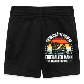 Badminton - Baby Shorts - Schwarz - Vorne