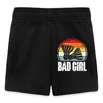 Badminton - Baby Shorts - Schwarz - Vorne