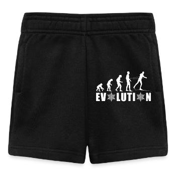 EVOLUTION SKI DE FOND Biathlon Combiné nordique - Short Bébé - noir - Devant
