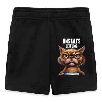 Anstaltsleitung - Baby Shorts - Schwarz - Vorne
