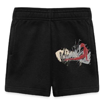 Yoga style for you and your best friend - Baby Shorts - black - Front