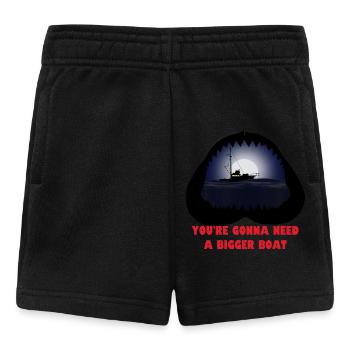 You re going to need a bigger boat - Baby Shorts - black - Front