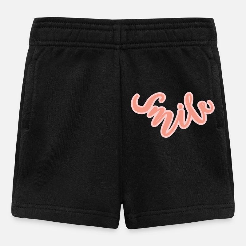 Smile - Baby Shorts - black
