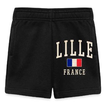 Lille France Vintage Logo - Baby Shorts - black - Front