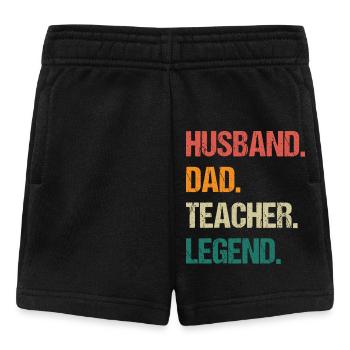Bold Family Role Appreciation Design - Baby Shorts - black - Front