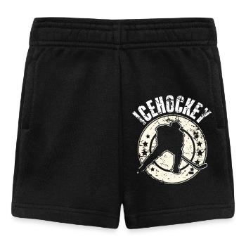 Eishockey Ice Hockey - Baby Shorts - Schwarz - Vorne