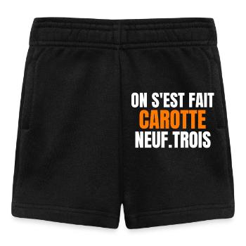 réforme des retraites, Macron, 49 3 - Short Bébé - noir - Devant