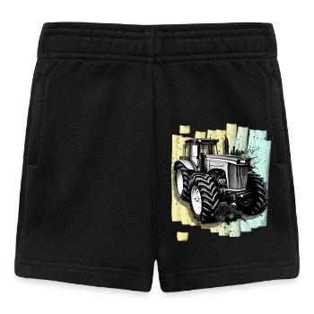 Traktor Landwirtschaft Landwirt - Baby Shorts - Schwarz - Vorne